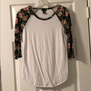 rue 21 floral shirt